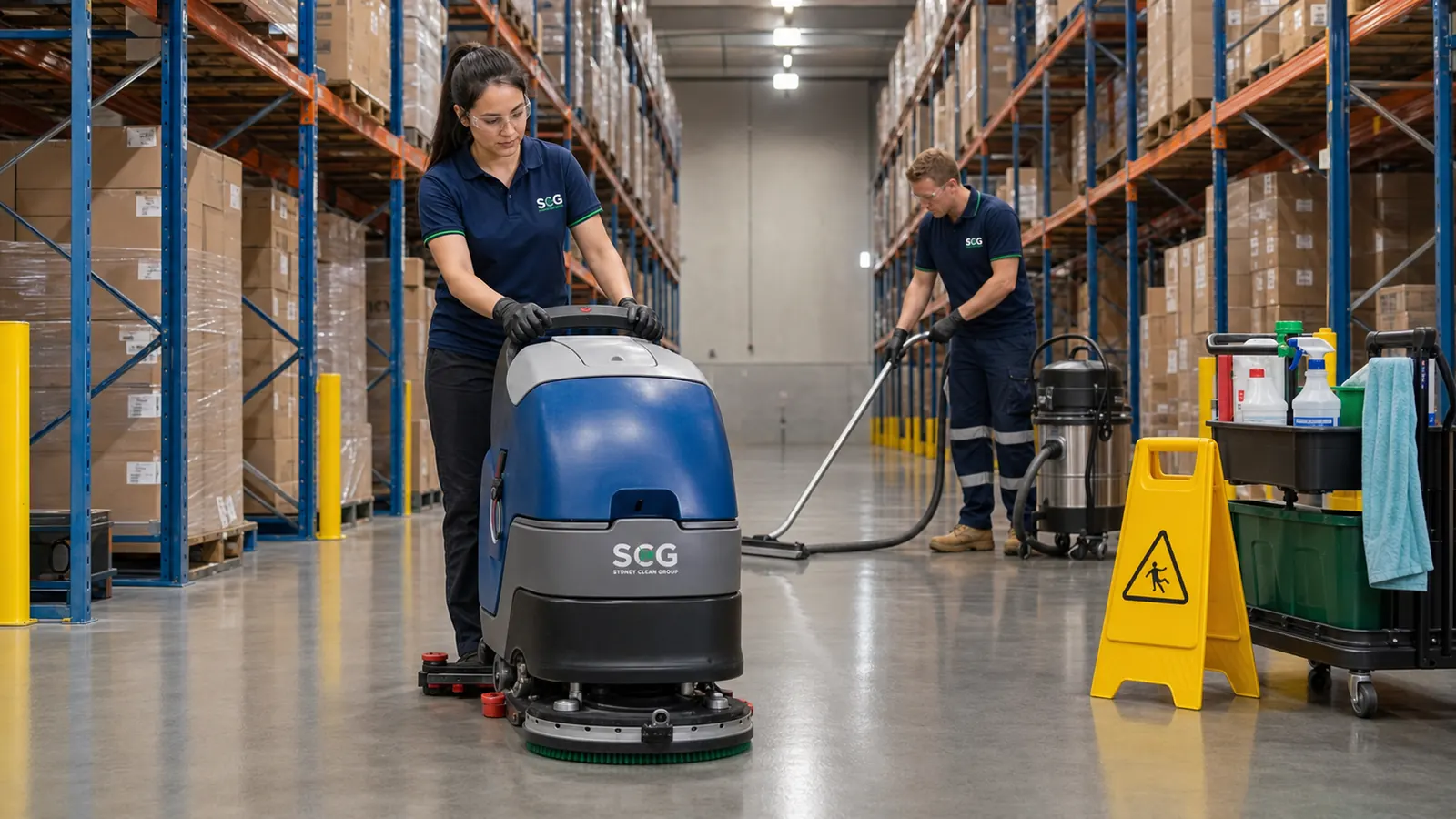 Warehouse Cleaning